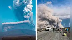 Volcán en Etiopía explotó tras 12.000 años de inactividad y emitió una nube de ceniza que cruzó el mar Rojo