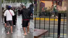 Hinchas de Flamengo y Palmeiras generan disturbios en Miraflores a pocos días de la final de la Copa Libertadores