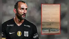 Esposa de Hernán Barcos le dedicó efusivo mensaje ante salida de Alianza Lima