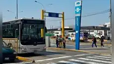 Bus del Metropolitano atropella a peatón en estación Izaguirre en Los Olivos