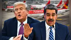 Régimen de Maduro responde advertencia de Trump sobre el espacio aéreo de Venezuela: “No aceptaremos órdenes”