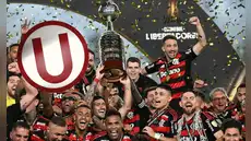 Flamengo dedicó afectuoso mensaje a Universitario tras ganar la Copa Libertadores en el Estadio Monumental: "Gracias, causitas"