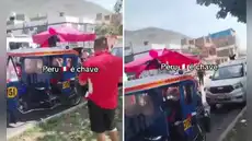 Vendedor peruano sorprender al usar portugués en su bocina para captar a clientes brasileños y redes estallan: "Aquí hablamos todos los idiomas"