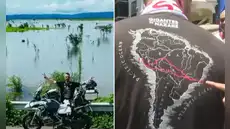 Hincha de Flamengo viajó 9 días en moto desde Río de Janeiro a Lima para ver al 'Mengao' campeón de la Copa Libertadores