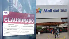 SJM: Cierran temporalmente Mall del Sur tras hallar cables expuestos y riesgos eléctricos