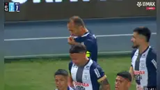 Hernán Barcos se viste de héroe ante Sporting Cristal: el 'Pirata' puso el 1-1 en uno de sus últimos partidos con Alianza Lima