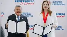 Corte de La Libertad y Gobierno Regional suscriben convenio para ampliar carceletas en sede de Natasha Alta