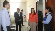 Presidenta de la Corte dispone acciones para mejorar el Módulo Básico de Justicia de Virú