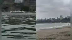 Alertan olor a petróleo y residuos en playa Los Yuyos en Barranco