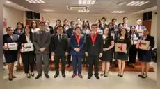 Corte de Sullana realiza ceremonia de incorporación de ganadores del concurso público