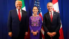 Sheinbaum destaca buen diálogo con Trump tras reunión en EE.UU. y dice que trabajarán en temas comerciales