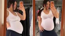 Francisca Aronsson aparece ‘embarazada’ como parte de su personaje en una película Francisca Aronsson aparece ‘embarazada’ como parte de su personaje en una película