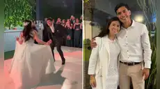 'Tunche' Rivera se luce bailando al ritmo de 'Anaconda' junto a su esposa en celebración de su boda 'Tunche' Rivera se luce bailando al ritmo de 'Anaconda' junto a su esposa en celebración de su boda