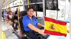 Peruanos son choferes en España: "En Perú ganaba S/3.000; aquí, 2.500 euros" Peruanos son choferes en España: "En Perú ganaba S/3.000; aquí, 2.500 euros"