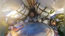 Tres astronautas regresan a la Tierra tras una misión de 8 meses en la Estación Espacial Internacional