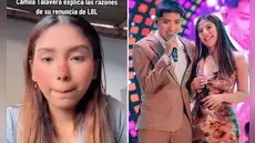 Cantante de La Bella Luz confiesa por qué renunció y habla de tiktoker Zully