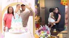 Farfán y Darinka Ramírez organizaron fiestas separadas por el cumpleaños de su hija