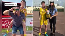 Maju Mantilla y Gustavo Salcedo celebran logro de su hijo con emotivos mensajes Maju Mantilla y Gustavo Salcedo celebran logro de su hijo con emotivos mensajes