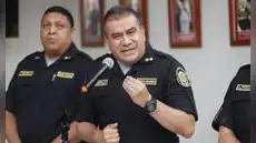 Jefe de la PNP Óscar Arriola ascendió al grado de general a su secretario privado