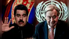 Maduro conversa con jefe de la ONU para denunciar el bloqueo de EE. UU. sobre buques petroleros de Venezuela Maduro conversa con jefe de la ONU para denunciar el bloqueo de EE. UU. sobre buques petroleros de Venezuela
