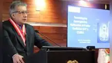 Juez Supremo Yaya Zumaeta capacita a magistrados y servidores de la Corte de La Libertad en nuevas tecnologías