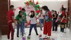 Menores del hogar San Pedrito disfrutaron por adelantado de una navidad en la Corte del Santa