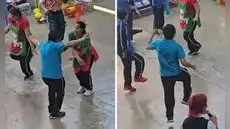 Profesor de matemáticas deja boquiabiertos a sus alumnos al lucirse bailando en fiesta navideña escolar: “Se equivocó de profesión”