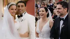 Alejandra Baigorria & Said Palao, Natalia Salas & Sergio Coloma y las bodas más espectaculares de la farándula peruana 2025