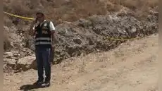 Arequipa: hallan restos humanos durante obras en zanjas en zona periférica