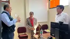 Presidente de la Corte Superior de Justicia del Santa realizó una visita de trabajo a los juzgados del Módulo Penal