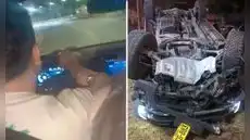 Joven padre muere y sus tres amigos quedan heridos en accidente de tránsito en Barranca: auto iba a 160 km/h