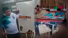 Niños de Condorcanqui, Amazonas estudian en colegios que se caen a pedazos y no hay respuesta para 2026