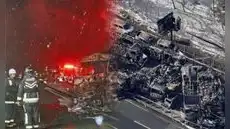 Más de 50 vehículos colisionan en Japón durante intensas nevadas: autoridades reportan 2 muertos y 26 heridos