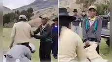 Pobladores castigaron a chicotazos a regidor por incumplir con chocolatada navideña en Huancavelica: "Por falta de panetones y juguetes"