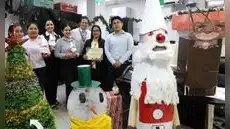 Navidad sostenible: Corte de Tumbes realizó concurso de adornos reciclados