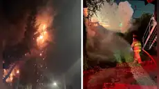Nueve incendios se reportaron en el primer día de 2026 en Arequipa