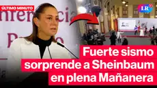 🚨México: FUERTE SISMO sorprende a SHEINBAUM en plena MAÑANERA