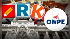 Perú Libre, Fuerza Popular y Renovación Popular recibirán más de un millón de soles como último monto del financimiento de la ONPE