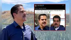 Periodista mexicano Javier Alatorre reacciona en redes a comparaciones por su parecido físico con Nicolás Maduro: “El gemelo malvado”