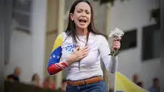 Machado acusa a Delcy Rodríguez de aliarse con Rusia, Irán y China