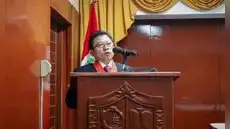 Presidente de la Corte Superior de Justicia de Sullana, en apertura de Año Judicial 2026