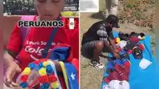 Comerciantes peruanos aprovecharon celebración de venezolanos por captura de Maduro y son elogiados en redes: "Emprendedores por naturaleza" Comerciantes peruanos aprovecharon celebración de venezolanos por captura de Maduro y son elogiados en redes: "Emprendedores por naturaleza"