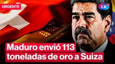 Venezuela envió 113 toneladas de oro a Suiza en durante régimen de Maduro