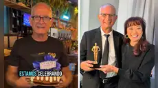 Tony Succar dedica emotivo mensaje a su padre tras aprobar su examen final de doctorado a los 71 años: "Nunca deja de sorprenderme mi viejo"