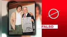 Imagen de Alfonso López Chau abrazado a Víctor Polay Campos fue generada con IA