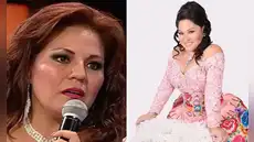 Joven cantante llena de elogios a Dina Páucar, pero la confunde con Sonia Morales durante concierto
