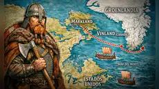 Los vikingos partieron de Groenlandia hacia América casi 500 años antes que Cristóbal Colón y luego se retiraron, según sagas