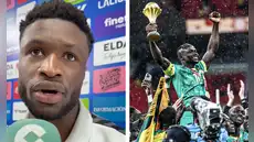 Sekou Gassama se rinde ante Sadio Mané tras levantar la Copa África con Senegal en polémica final: "El mejor"