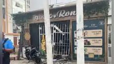 Atentan con explosivos a dos sedes de licorería Tabaco y Ron en Trujillo
