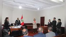 Presidenta de la corte busca fortalecer labor judicial en Santiago de Chuco y Huamachuco